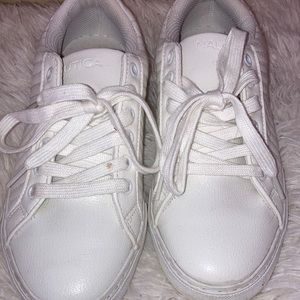 White Nautica sneaker